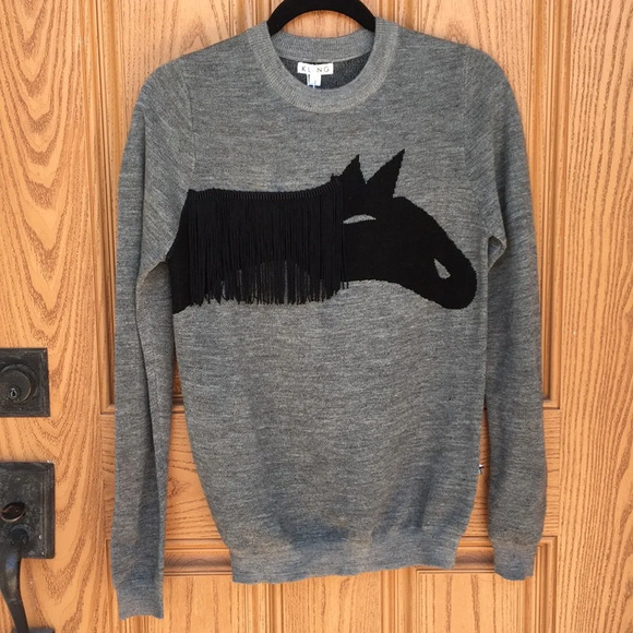 New*Kling‎ Horse fringe Jersey - Picture 1 of 7